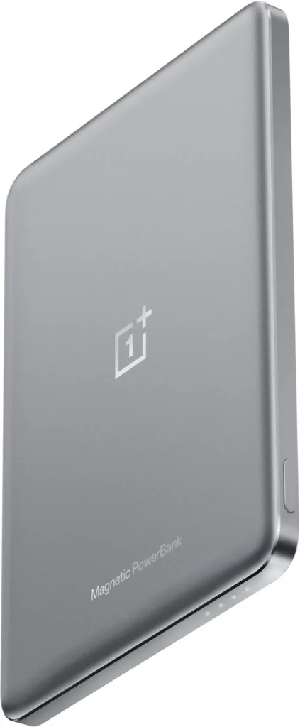 OnePlus Slim Magnetic Power Bank sleva render ze strany