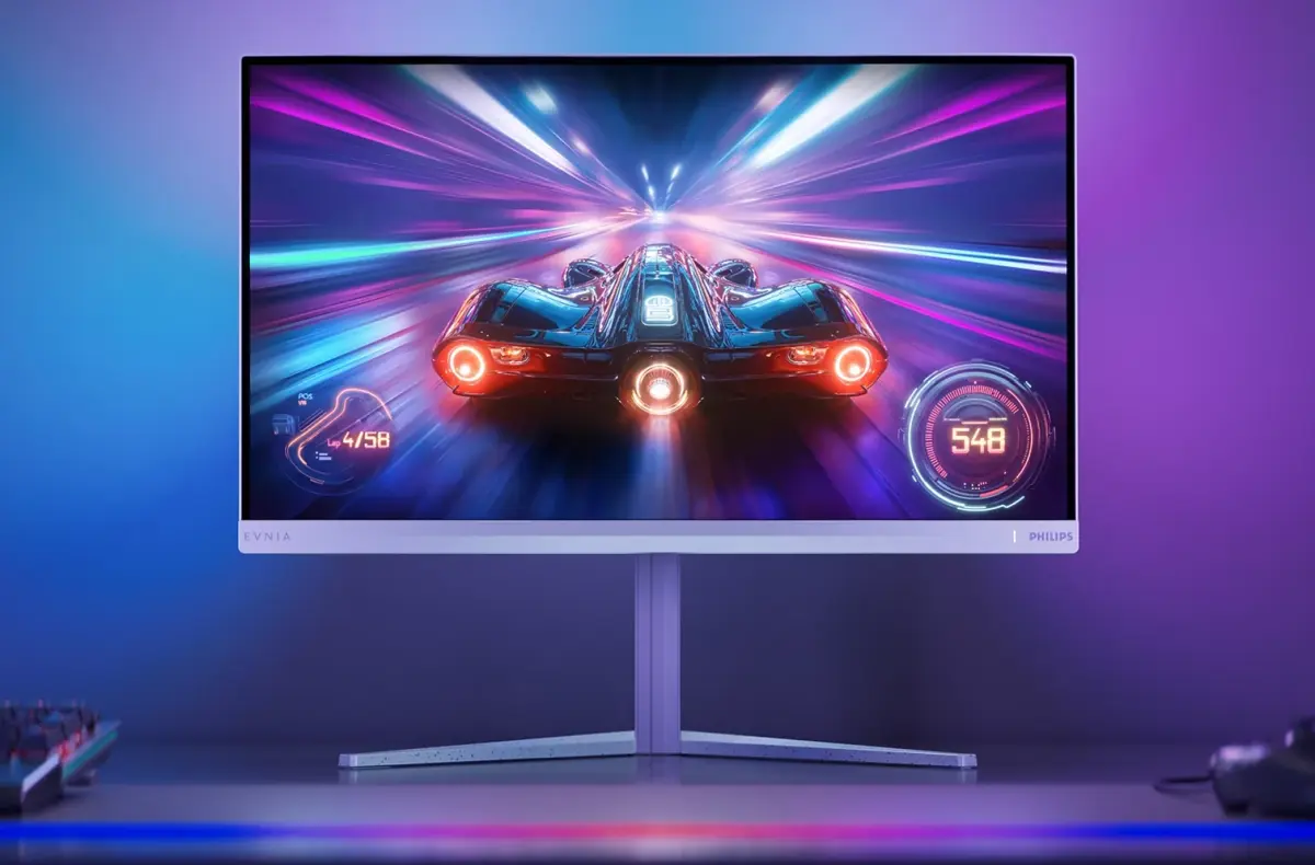 Philips 27M2N6501L 00 na stole s prislusenstvim oficialni