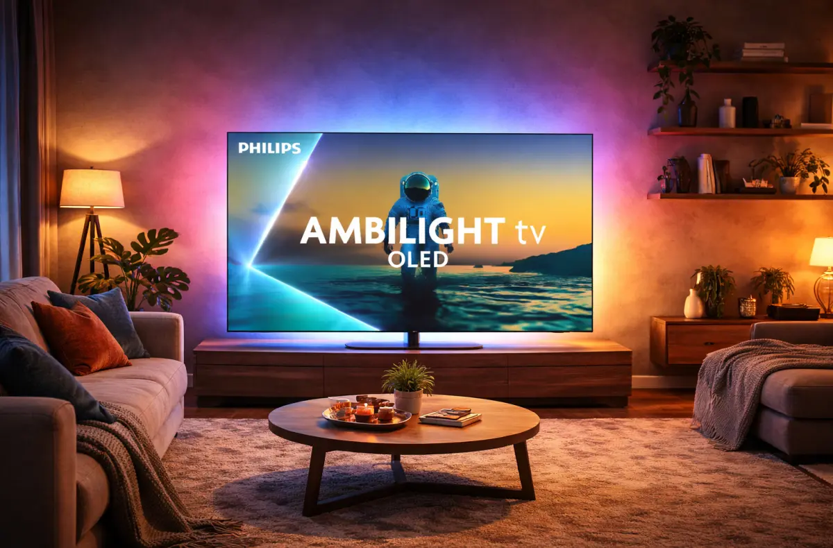 Philips 42OLED820 v obyvaku