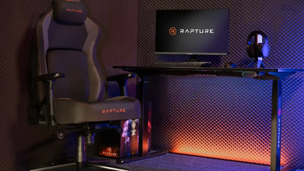 Prémiová herní židle Rapture GALLEY poprvé zlevnila pod 6 tisíc! Má 4D nastavitelné područky a uživatelé si ji chválí