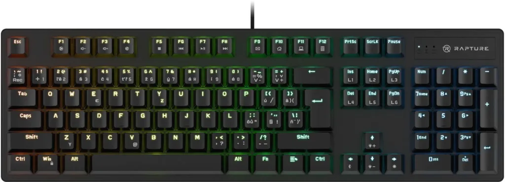 Rapture X RAY Outemu Red cerna