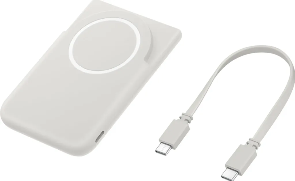 Samsung Magnetic Wireless Powerbank EB U2500 render s kabelem