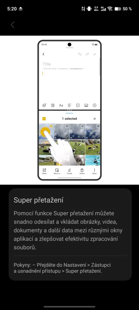 Vivo OriginOS 6 přetažení