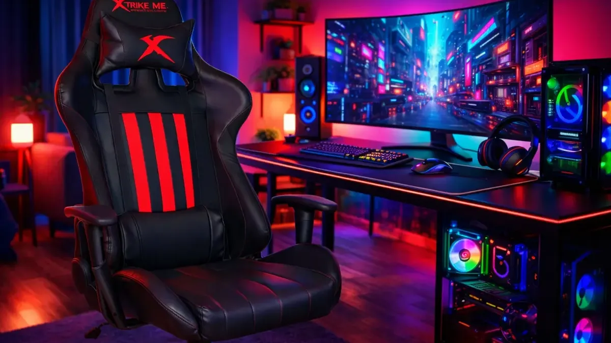 Hledáte levnou herní židli? Tahle v akci na Alze stojí jen 2 tisíce, dostanete k ní i odnímatelné polštářky