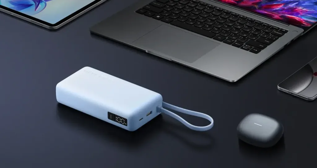 Xiaomi 67W Power Bank 20000 Integrated Cable u notebooku