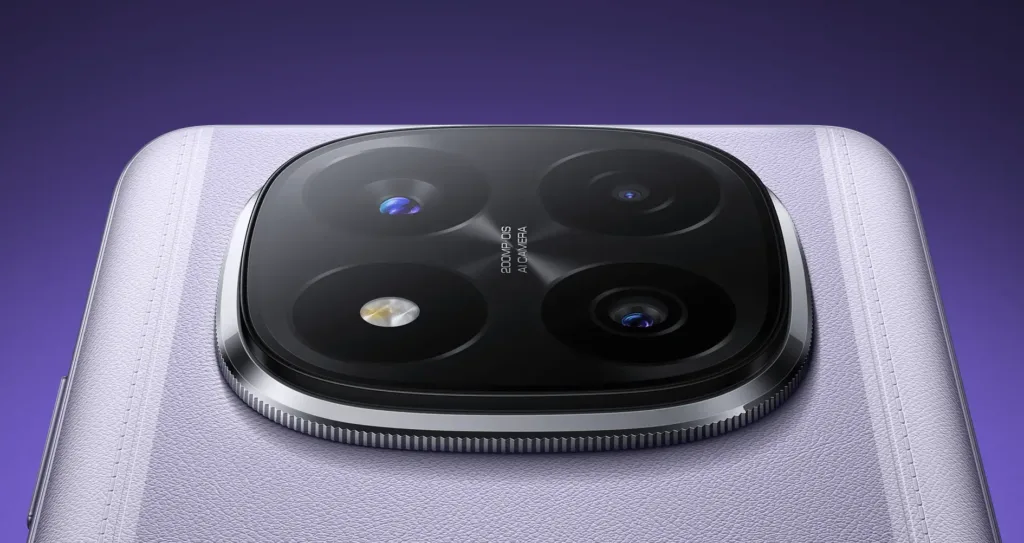 Xiaomi Redmi Note 14 Pro 5G fialova fotoaparaty