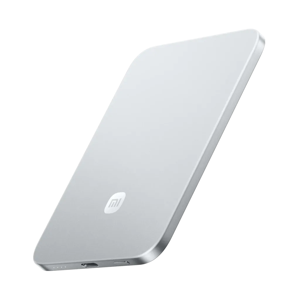 Xiaomi Ultrathin Magnetic Power Bank 5000 15w render