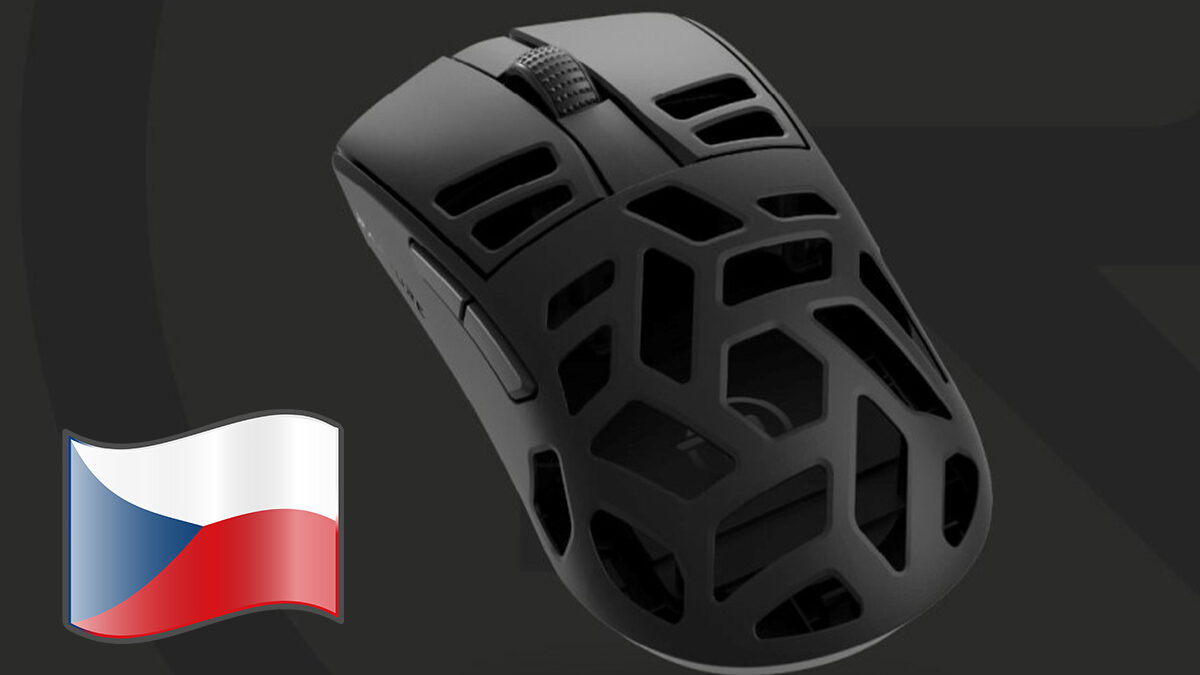 Špičková herní myš! Rapture WRAITH ULTIMATE má hořčíkové tělo a špičkový senzor, nyní je v zajímavé akci