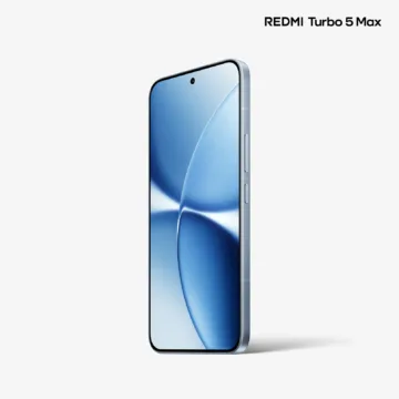 redmi turbo 5 max modra predni strana
