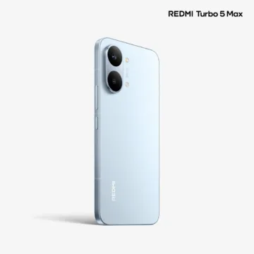 redmi turbo 5 max modra zadni strana