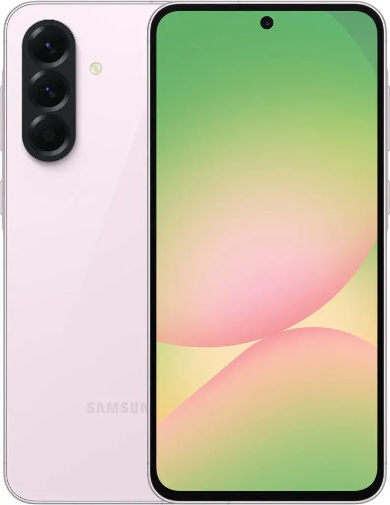 samsung galaxy a56 5G ruzova predni a zadni strana render