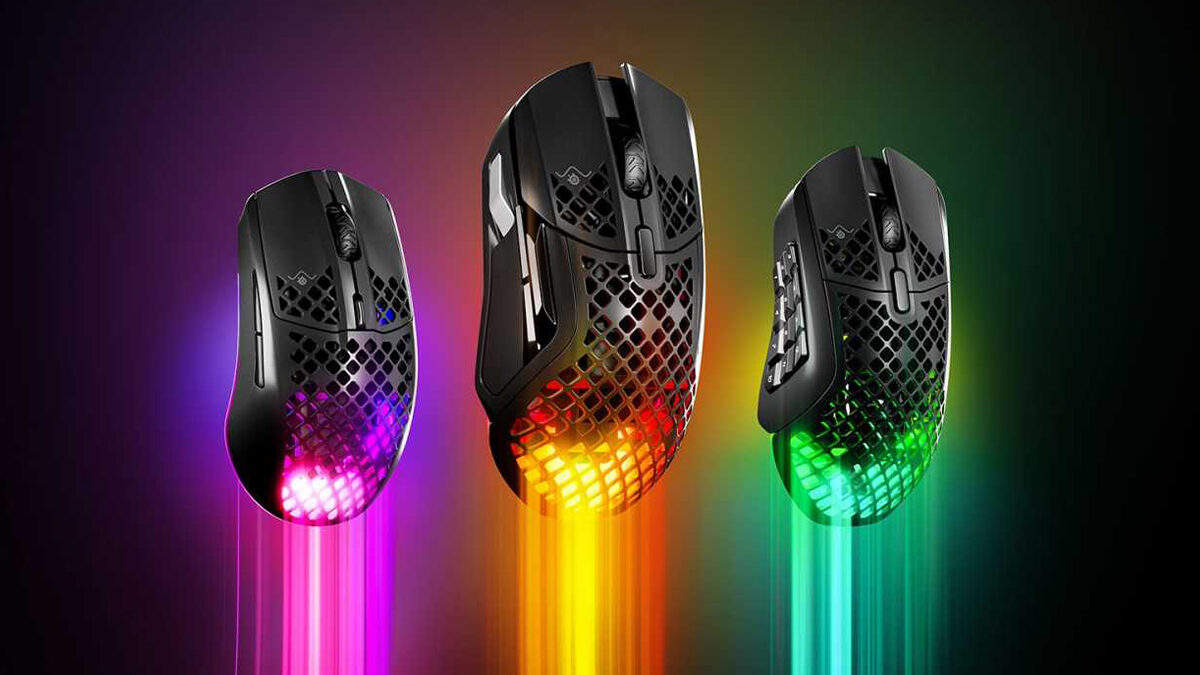 Výborná herní myš SteelSeries Aerox 5 Wireless zlevnila na 2 tisíce! Je lehká a má skvělý senzor