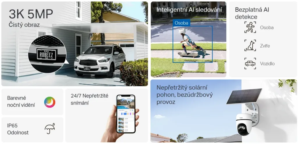 tp link tapo c630 funkce