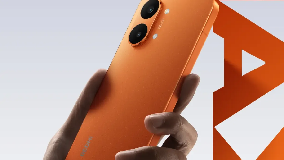 Nové Redmi se předvádí v oranžové barvě podobné iPhonu 17 Pro. Vypadá skvěle