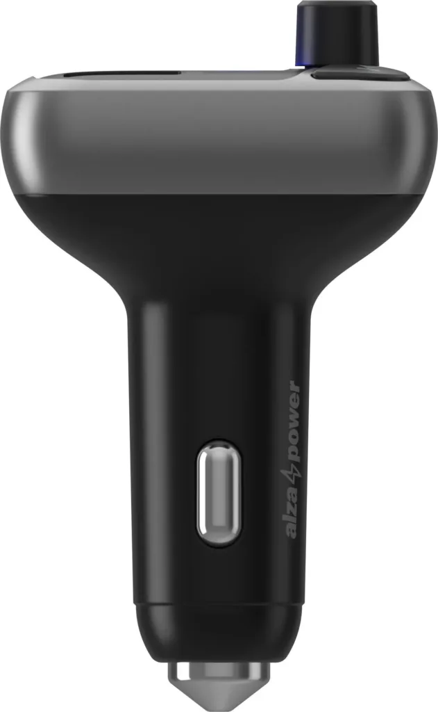 AlzaPower FM Transmitter F100 rende z boku