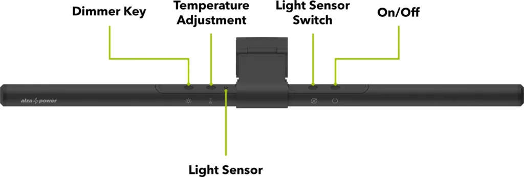 AlzaPower LML 120 Monitor Light Bar