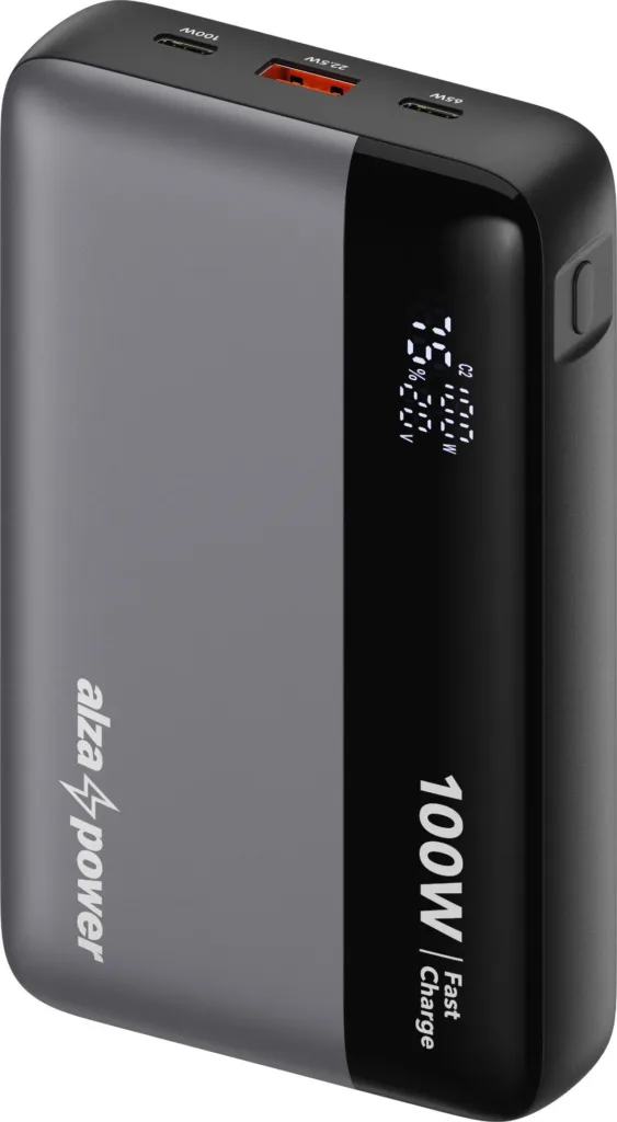 AlzaPower WorkMate 20000mAh Power Delivery 100W render