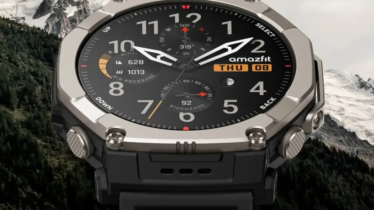 Amazfit chystá hodinky T-Rex Ultra 2 s brutální výdrží, titanovým tělem a svítilnou. Víme o nich prakticky vše