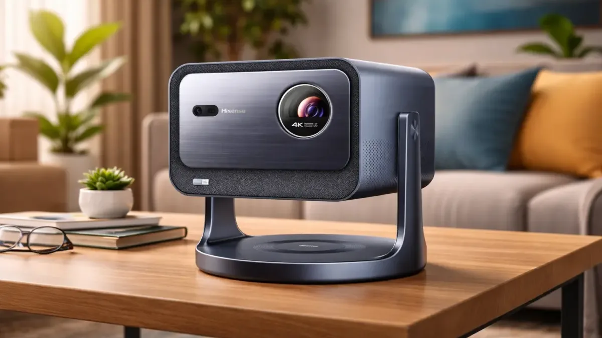 Dopřejte si obraz jako v kině. Projektor Hisense C2 se 4K rozlišením umí až 300″ obraz, teď citelně zlevnil