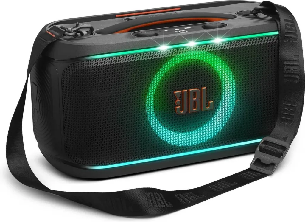 JBL PartyBox On The GO 2 render s popruhem