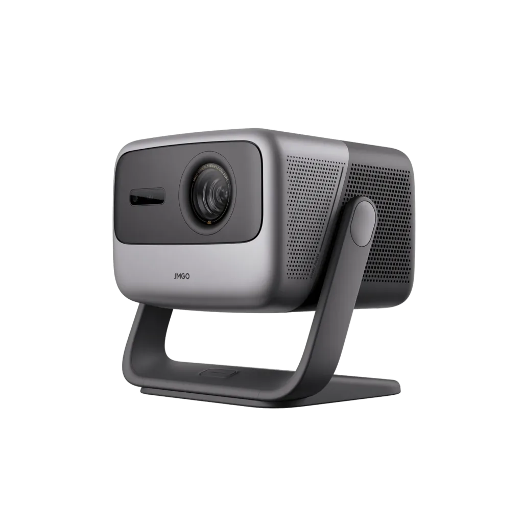 JMGO N1S Infinity 4K render predni strana pohled z boku