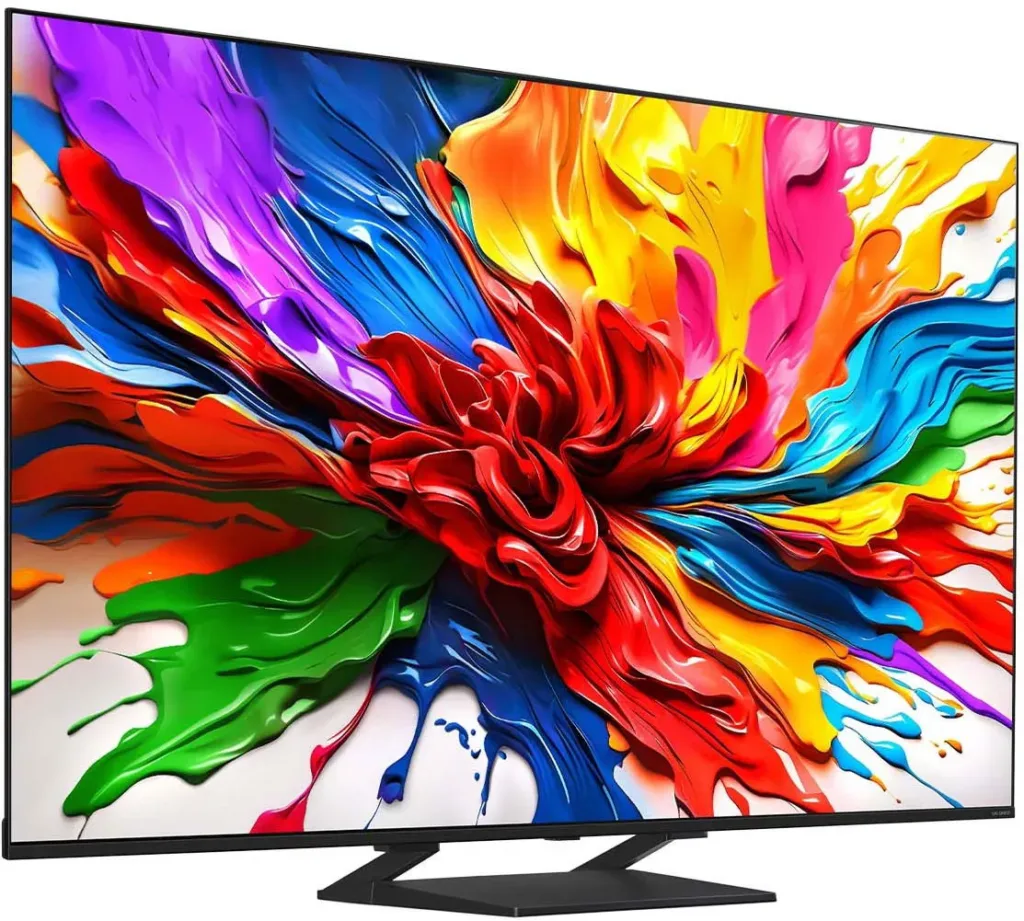 LG 85QNED93A6A predni strana render z boku