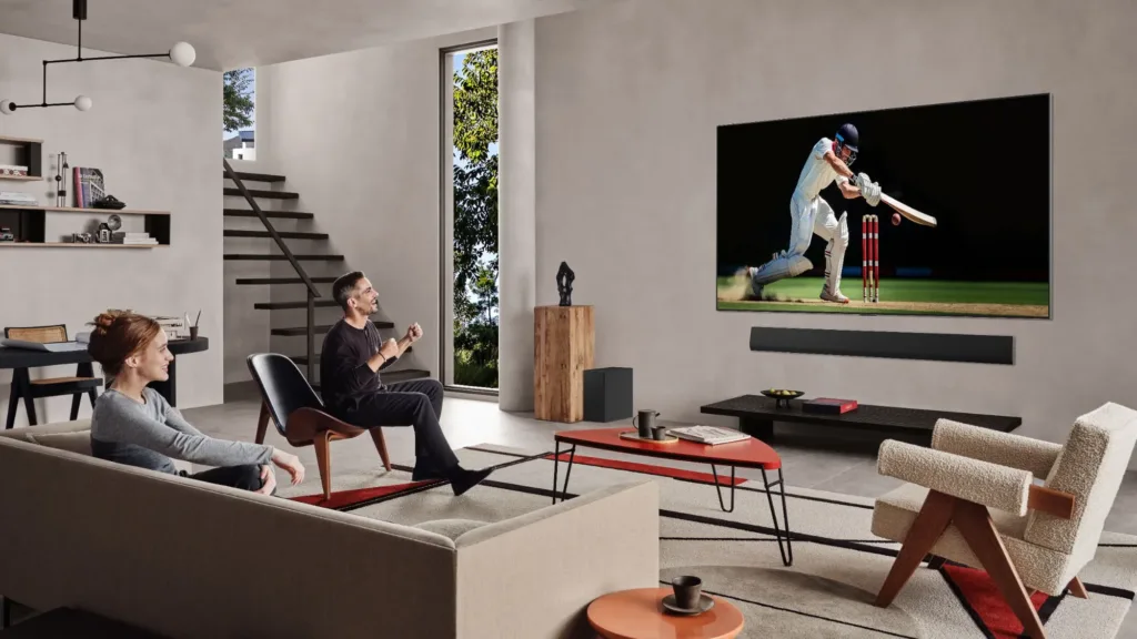 LG OLED77G54 sportovni zapas