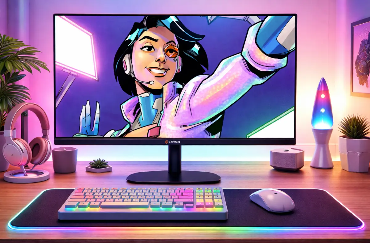 Rapture OPUS 24IFF144 na stole ai ilustrace