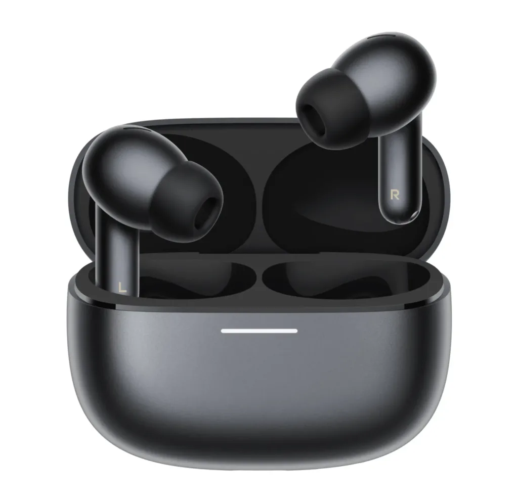 Redmi Buds 8 Pro Obsidian Black napul vytazena z krabicky