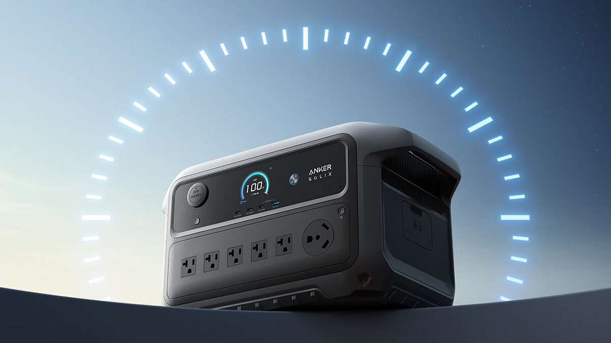 Nabíjecí stanice Anker SOLIX C2000 Gen2 je konečně v Česku! Má 2 400 W a váží pod 19 kg