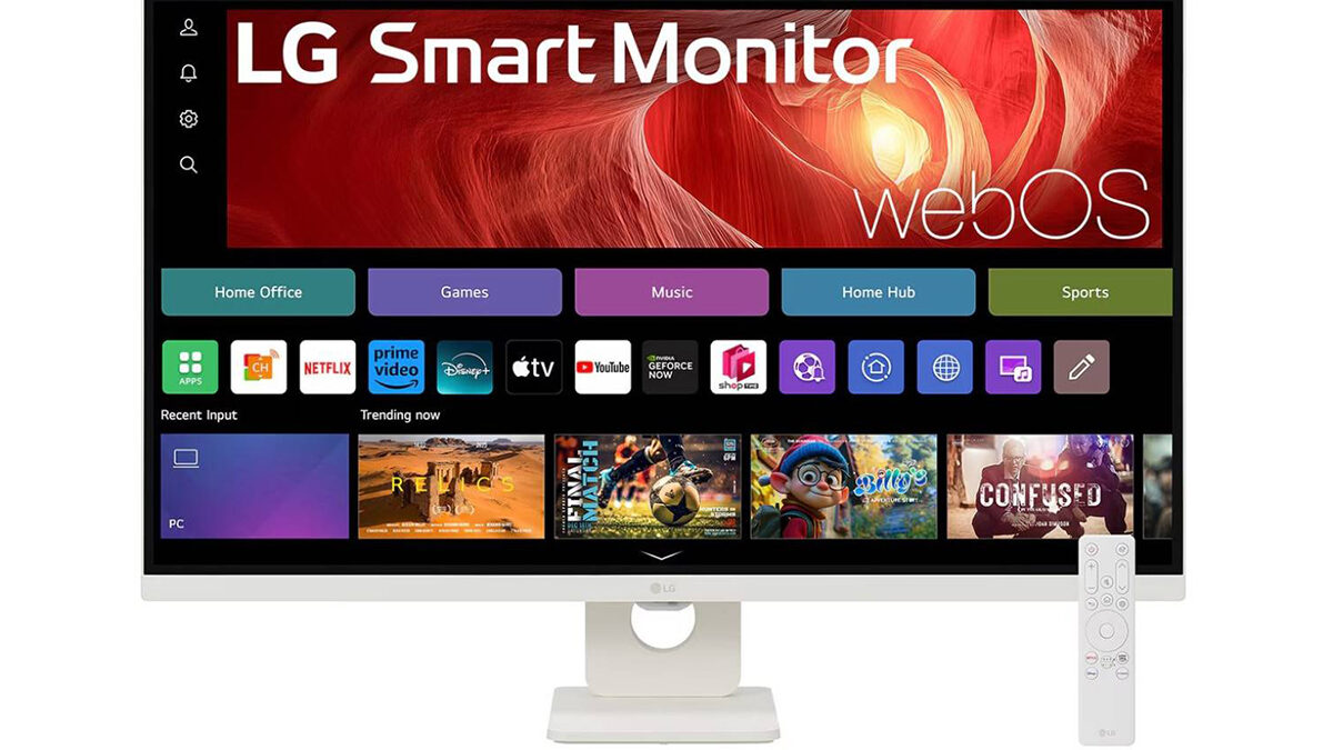 Tento chytrý 4K monitor nikdy nebyl levnější! Má 31,5 palce a operační systém webOS