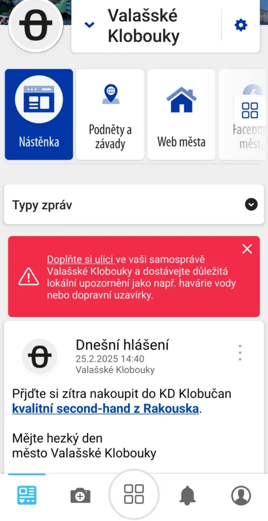 munipolis zpravy vk