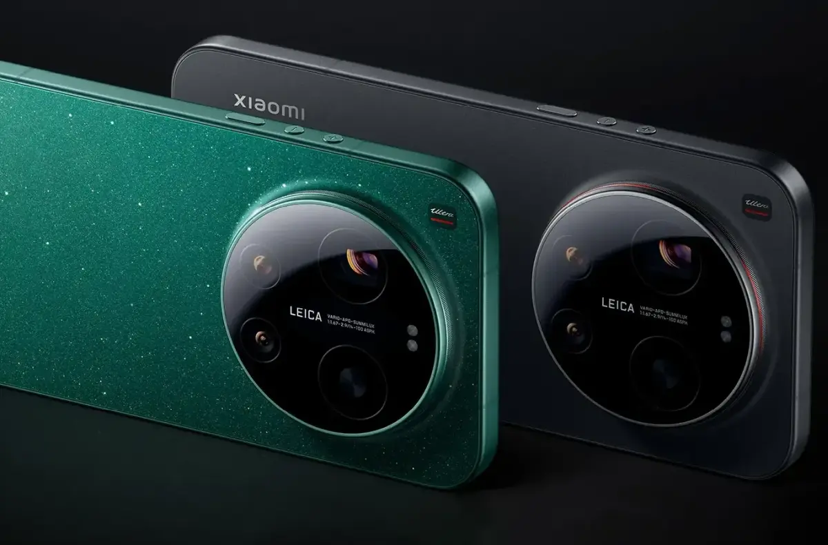 xiaomi 17 ultra zelena cerna zadni strana nahled