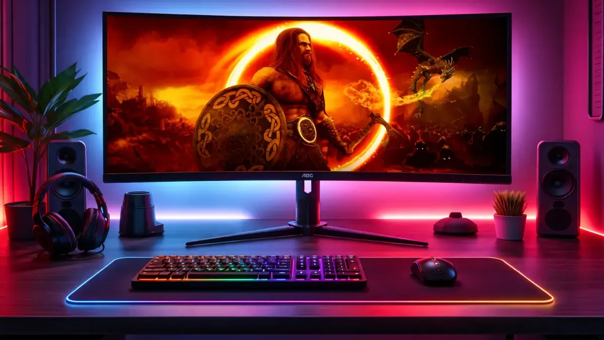 Takhle levný dlouho nebyl. Zakřivený 180Hz monitor AOC s WQHD na Alze stojí jen 6 290 Kč