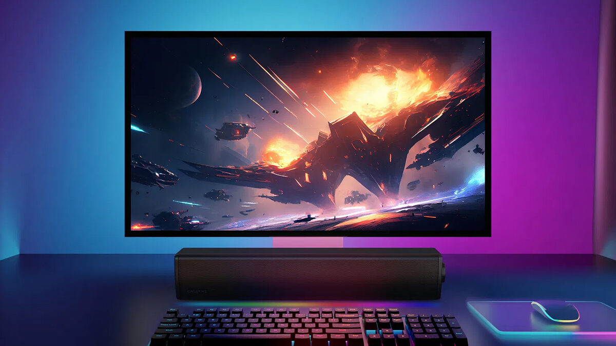 Soundbar pod monitor za 1 300 korun! Tenhle má slušný zvuk a RGB podsvícení