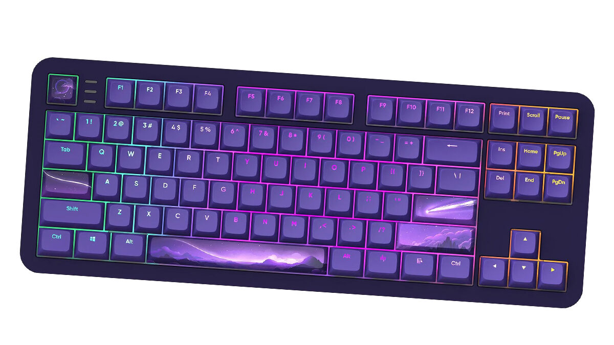 Nádherná mechanická klávesnice Dark Project zase zlevnila! Má hliníkové tělo a extrémně tiché spínače