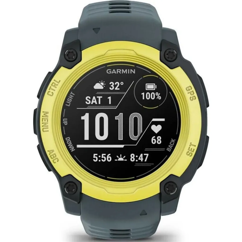 Garmin Instinct E 40mm Electric lime Twilight render zepredu