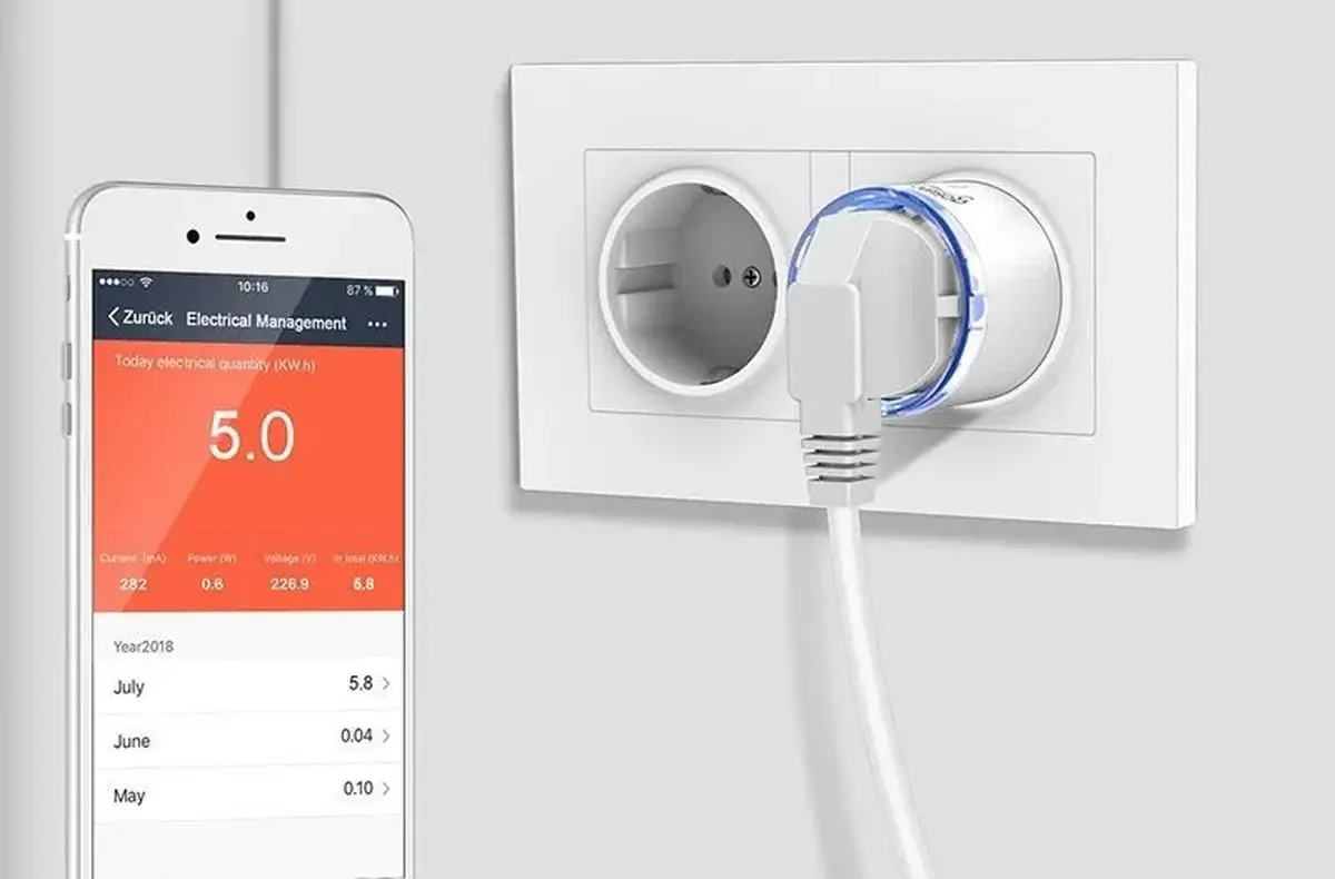 Gosund Smart Plug SP111 s telefonem