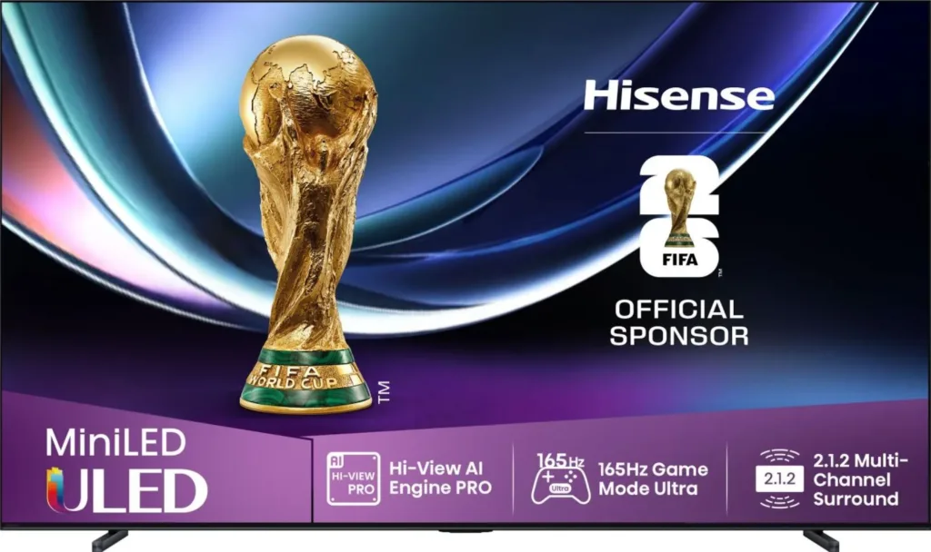 Hisense 100U7Q PRO render zepredu
