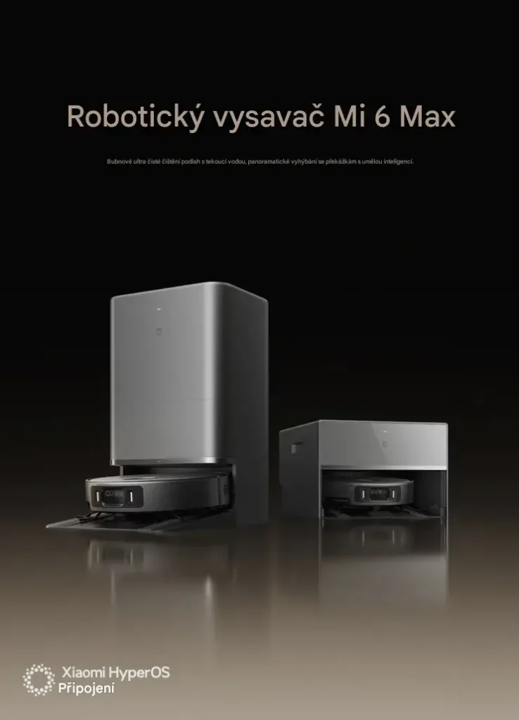 Mijia Robot Vacuum and Mop 6 Max plakat prelozeno