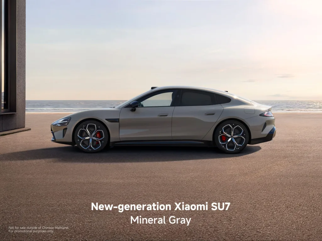 New generation Xiaomi SU7 05 Mineral Gray 1536x1152 1