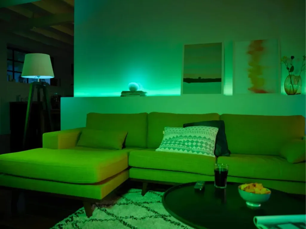 Philips Hue Bridge Pro sada s led paskem zelena