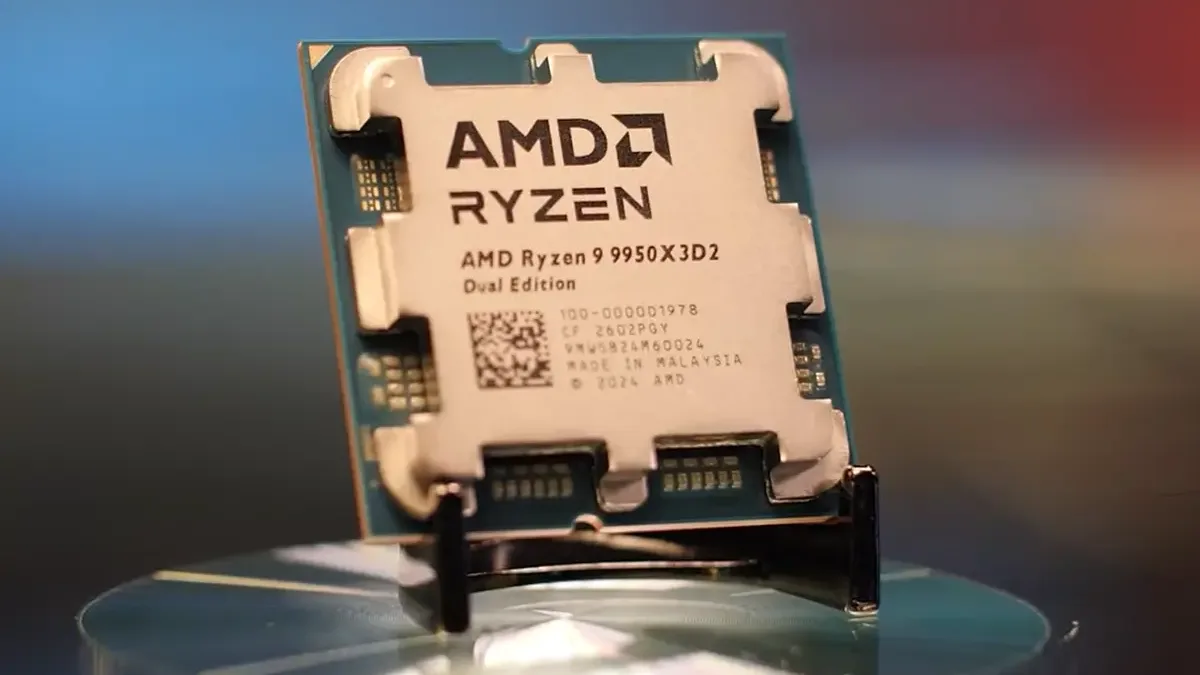 AMD představilo brutální procesor s duální 3D V-Cache. Na hráče ale tentokrát necílí