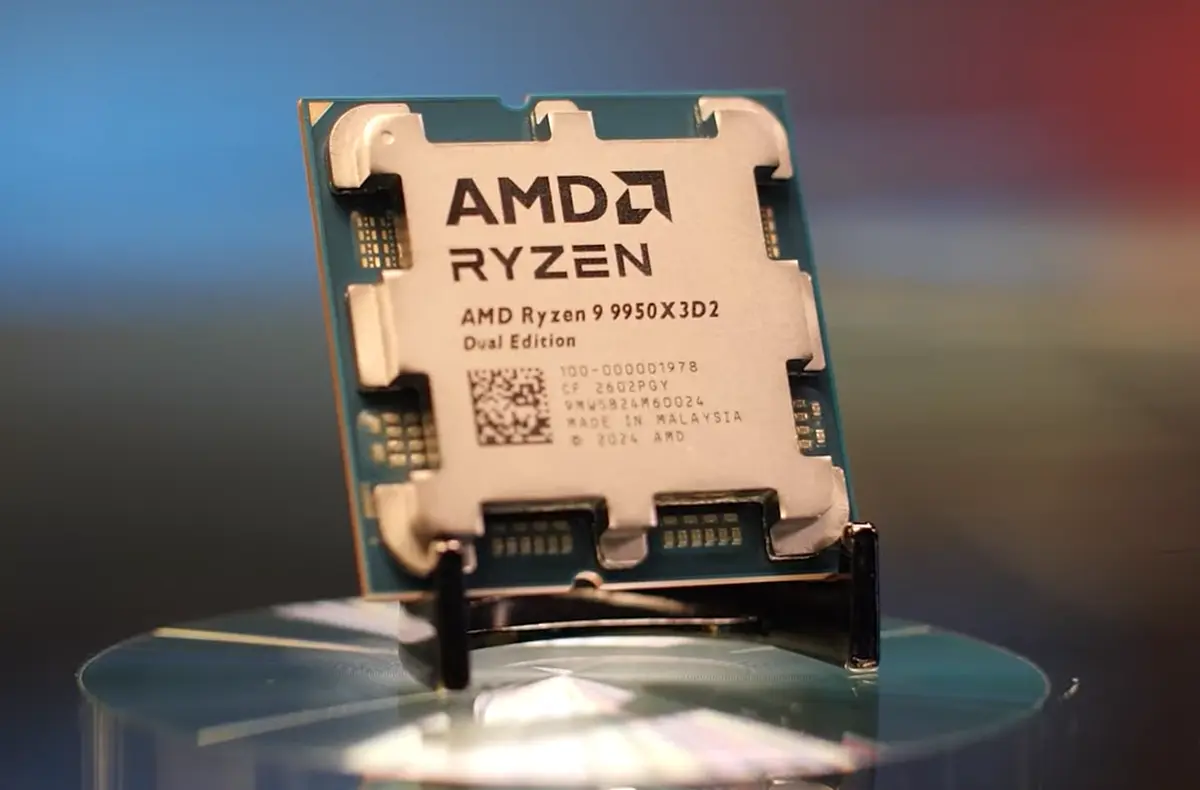 Ryzen 9 9950X3D2 na platforme