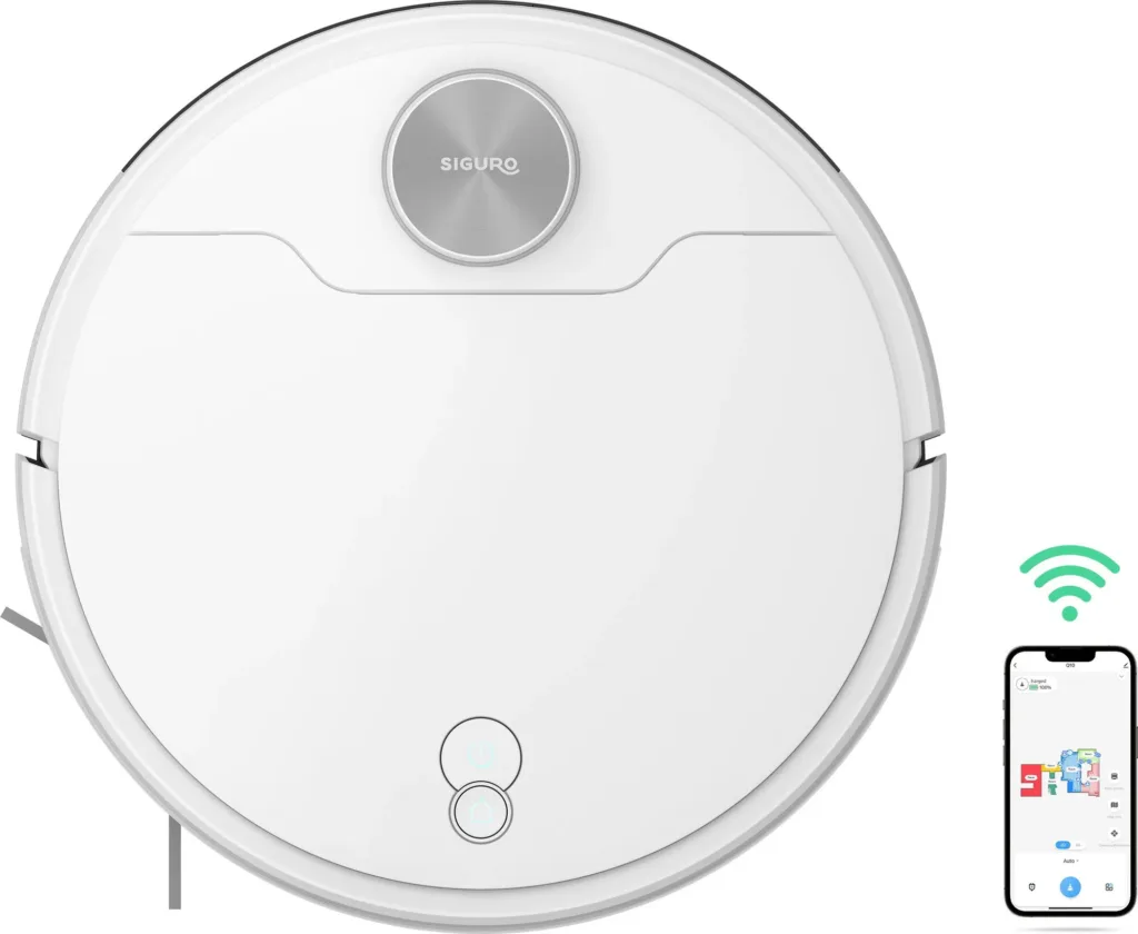 Siguro RV M301W TURBOVac Navigator render s aplikaci