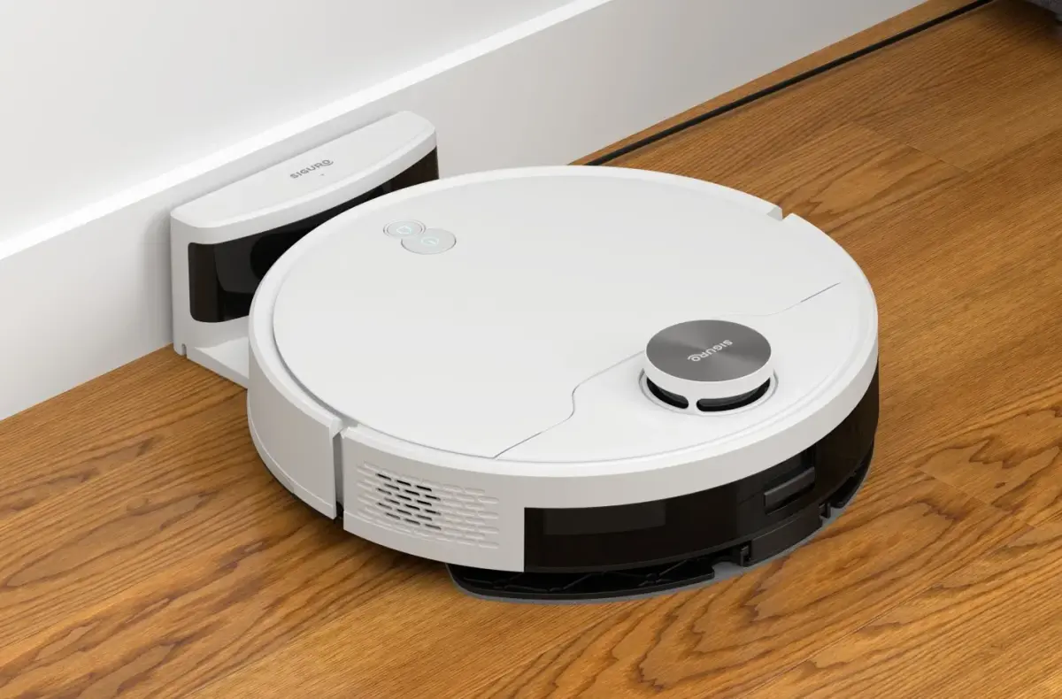 Siguro RV M301W TURBOVac Navigator v nabijeci stanici