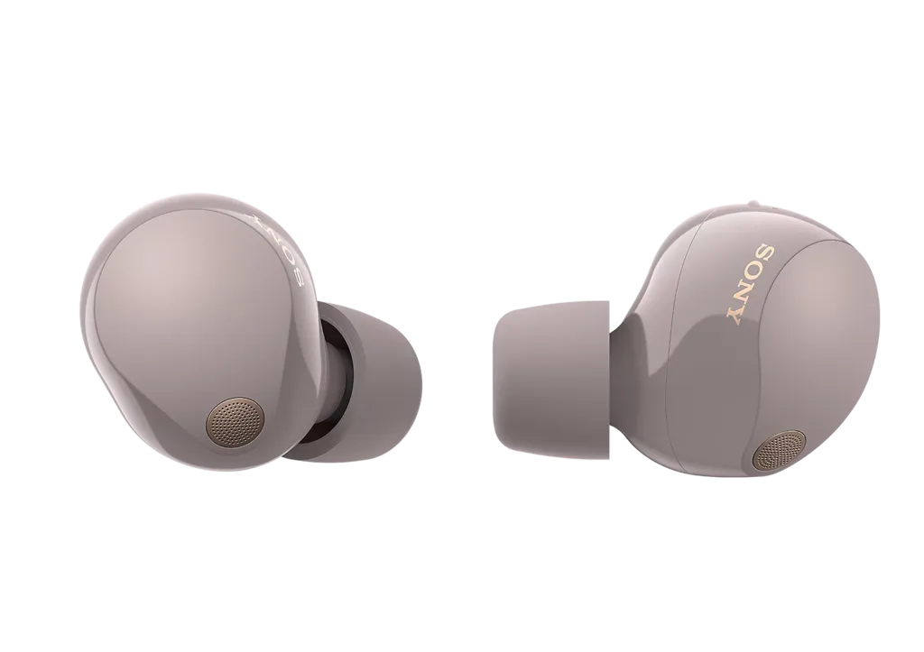 Sony WF 1000XM5 ruzova sluchatka render 2