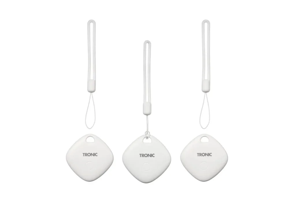 Tronic Smart Tag tri kusy vedle sebe render