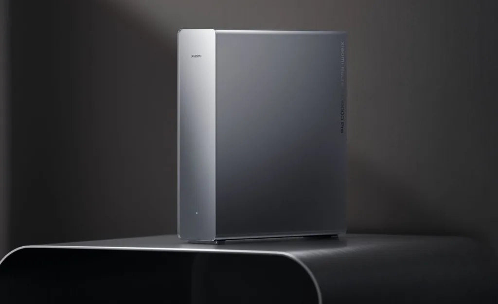 Xiaomi Router BE19000 Pro na svetlejsim pozadi