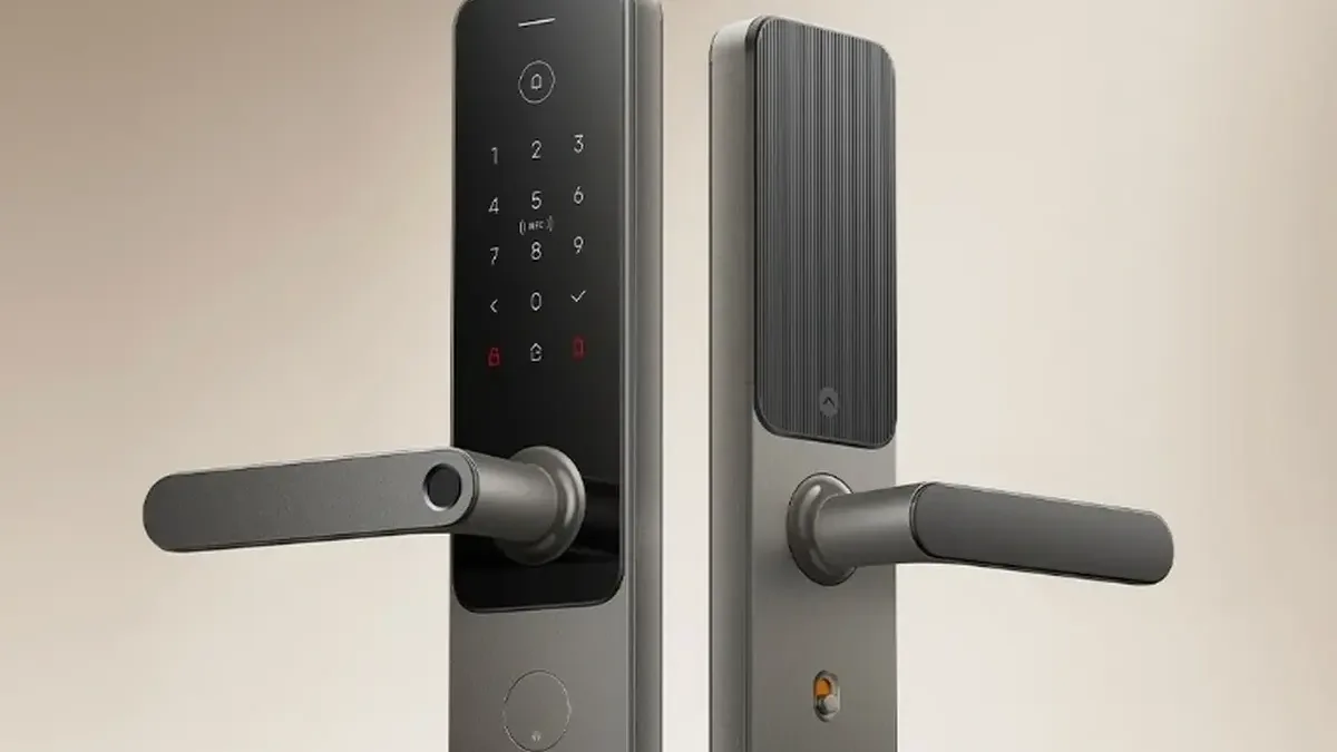 Xiaomi představilo levný zámek s odemykáním otiskem a skvělou výdrží. Na dveřích vypadá skvěle